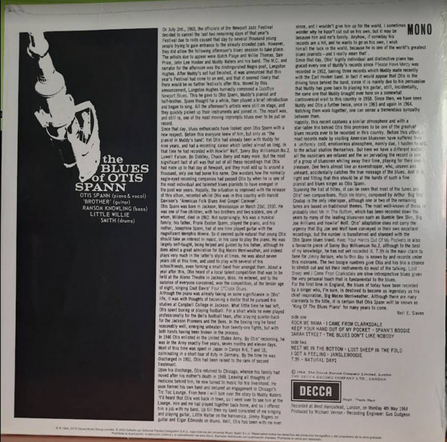 Otis Spann – The Blues Of Otis Spann (DeAgostini)